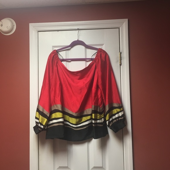 RACHEL Rachel Roy Tops - Rachel Roy off the shoulder blouse 16W